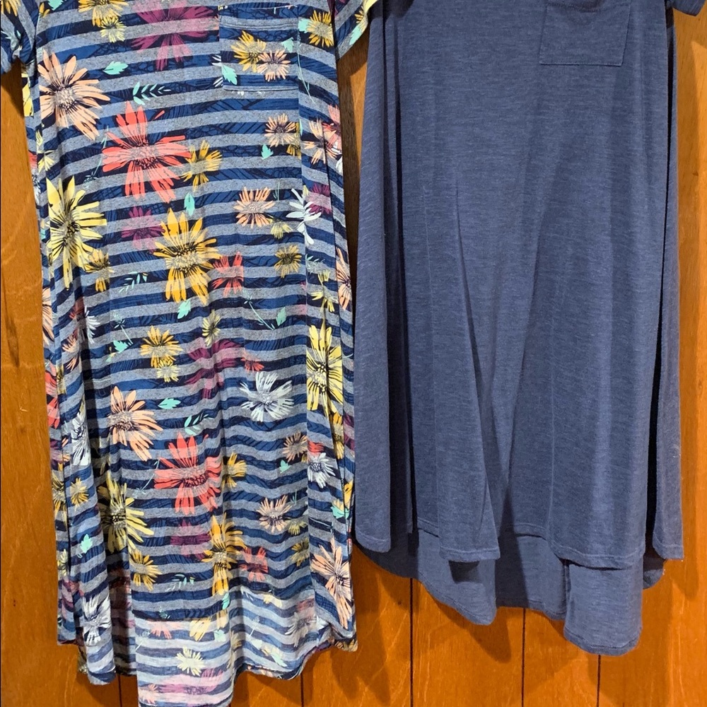 2 LuLaRoe Carly Dresses